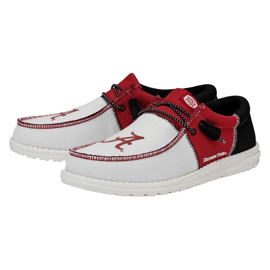 Men's Wally Tri Alabama Crimson Tide – Bama Crimson/White - Image 3