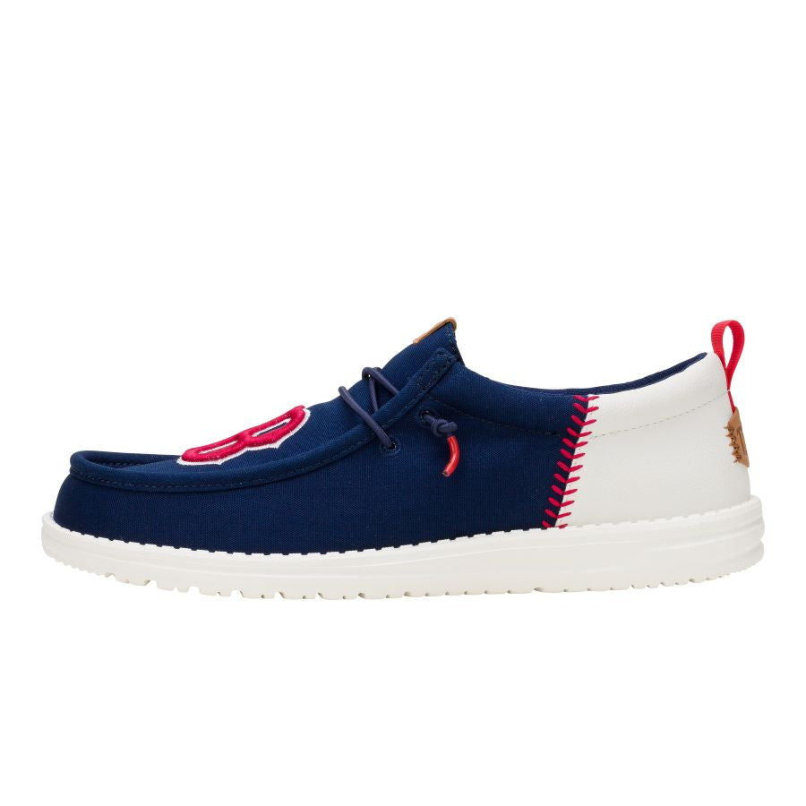 MLB Red Sox Wally Funk – Red Sox Navy/White - Image 3