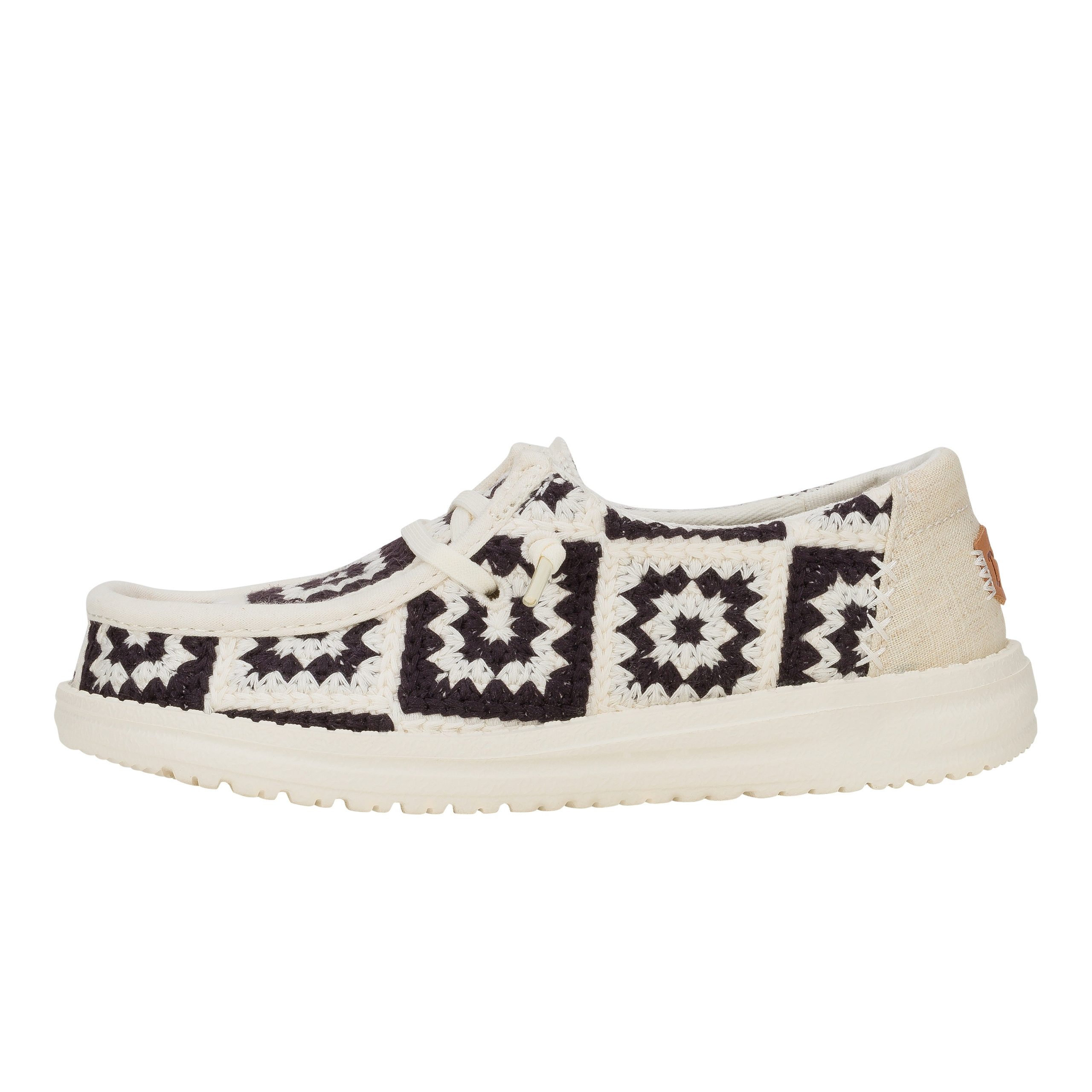 Wendy Youth Cottage Crochet – Black/Multi