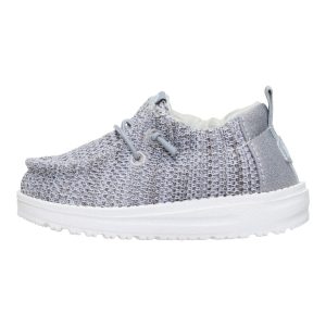 LilDude Slip On Core – Grey/White