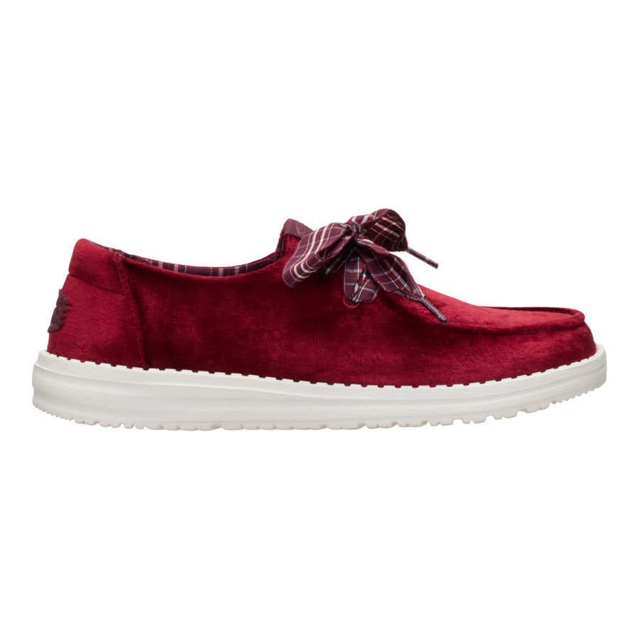 Wendy Holiday Bow – Burgundy - Image 8